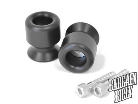 Black swingarm swing arm spools sliders for honda cbr 600 954 1000 rr protectors