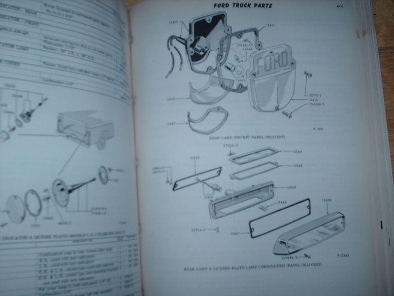 Buy 1959 FORD TRUCK PARTS & ACCESSORIES CATALOG / ORIGINAL PARTS BOOK