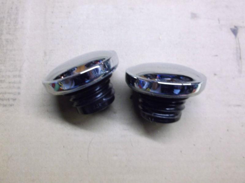 Gas cap set for harley davidson fuel tank