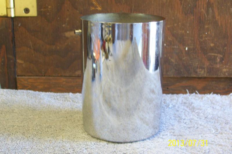 Universal chrome oil filter cover chevy,ford,buick