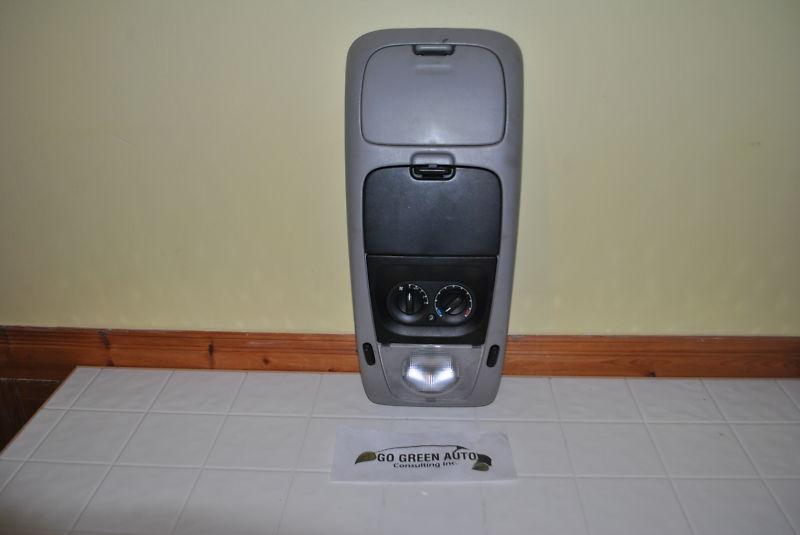 Buy Ford Explorer 02 03 04 05 overhead lighted storage console grey in