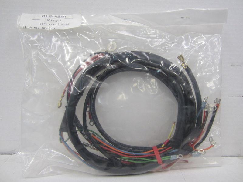 Harley servicar  wiring harness 1971 to 1973 g model