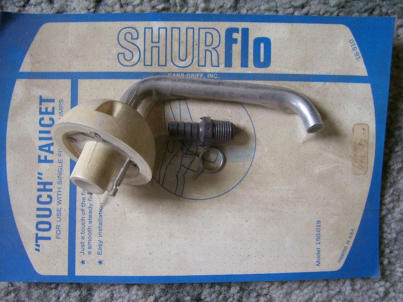 Buy Shurflo "touch" faucet model 150019 for use with single fixture