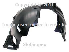 Bmw e53 (2001-06) x5 fender liner right front genuine + 1 year warranty