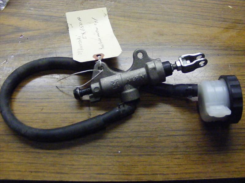 Buy 08 KAWASAKI EX650A NINJA REAR BRAKE MASTER CYLINDER in Akron, Ohio