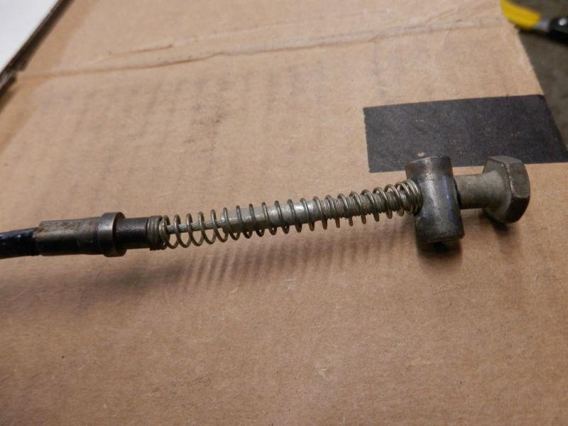 2000 suzuki jr50   .front brake cable with adjuster   