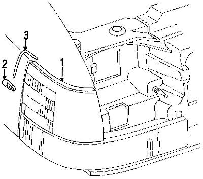 Jeep 56005104 genuine oem factory original side marker lamp