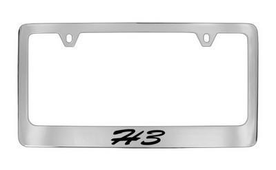 Hummer genuine license frame factory custom accessory for h3 style 6