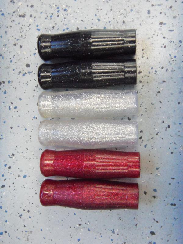 7/8 metalflake coke bottle grips chopper bobber cafe triumph bsa xs650 cb750 !!!