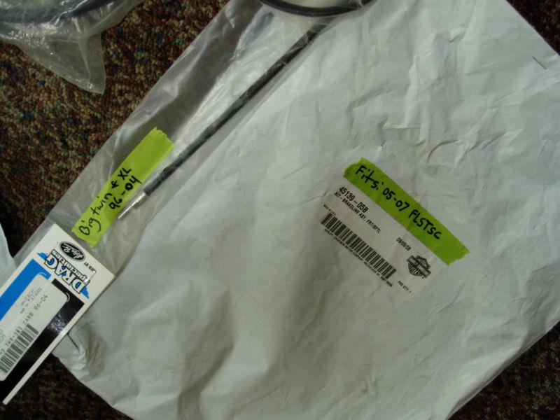 Harley-Davidson® assorted Set of Stainless Control Cables and Brake Lines drag, US $140.00, image 8