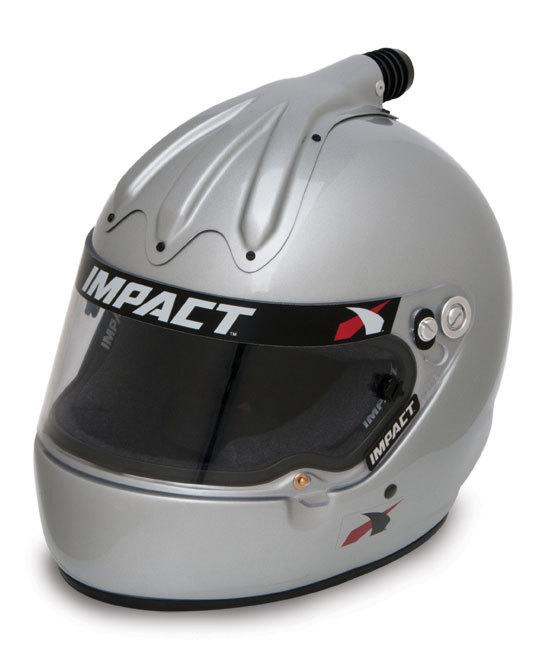 Impact racing 17699608 ss air helmet x large silver sa2010
