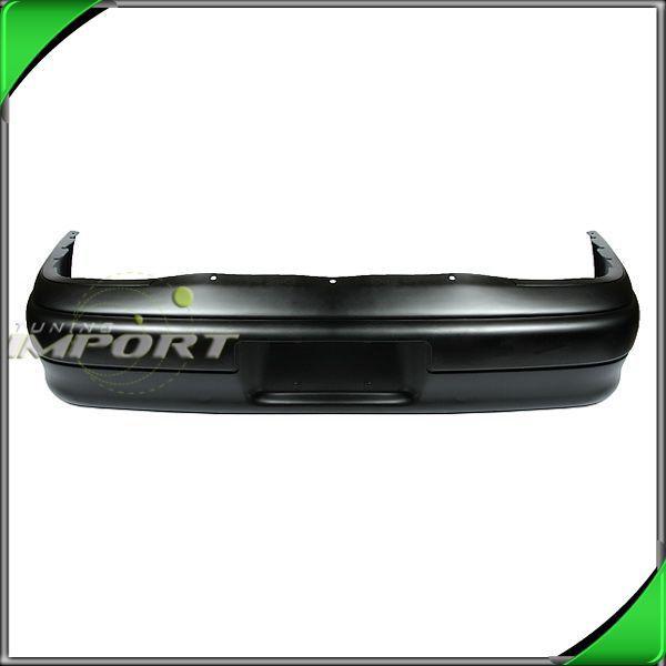 93-97 dodge intrepid base/es primered black w/o absorber rear bumper cover new