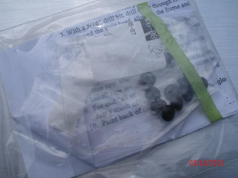 1966-67 (C2) Corvette Aluminum Glove Box Door Repair Kit, US $25.00, image 4