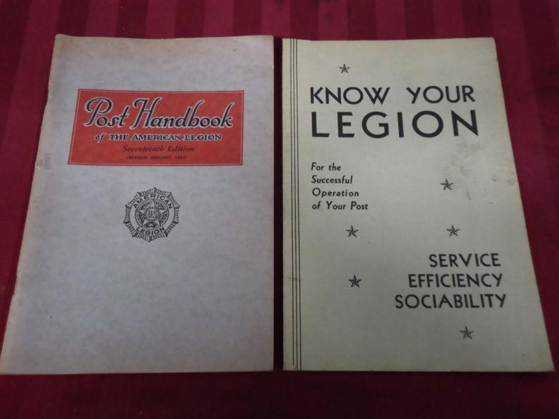 1949 american legion handbook