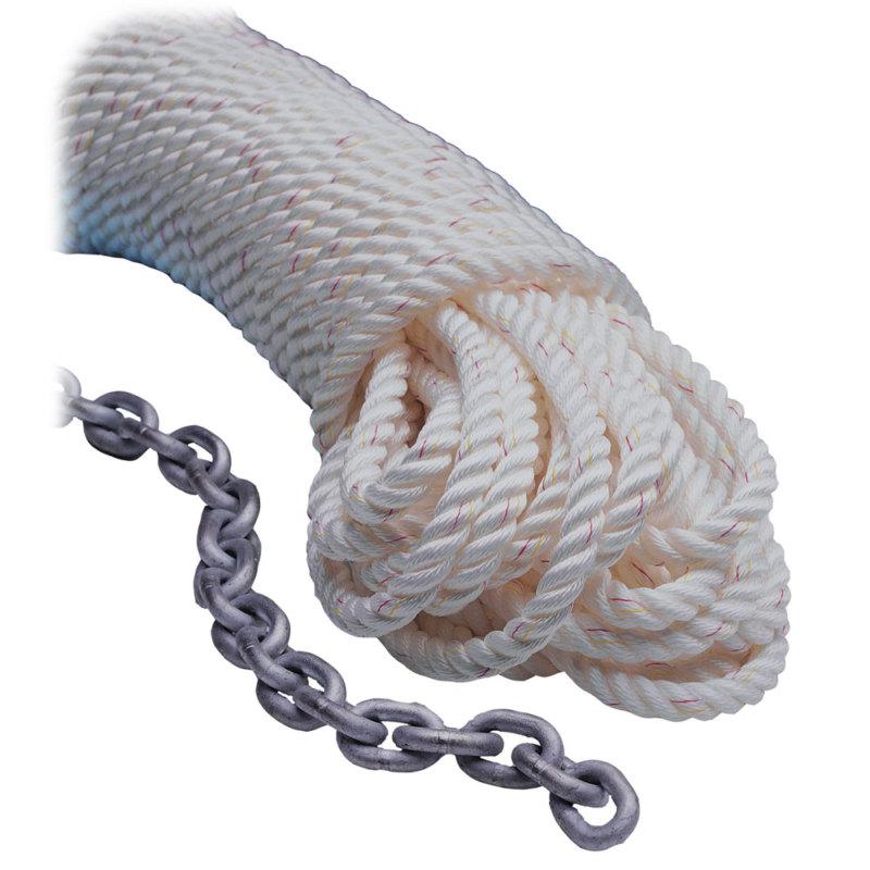 Plastimo ne premium rope chain 15' 1/4" ht to 250' 41276 rope 302050081