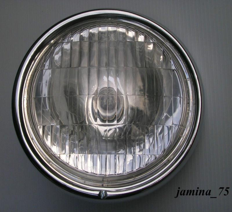 Honda c70 passport m c50 c65 c90 cub 6 v. sealed beam headlight headlamp unit