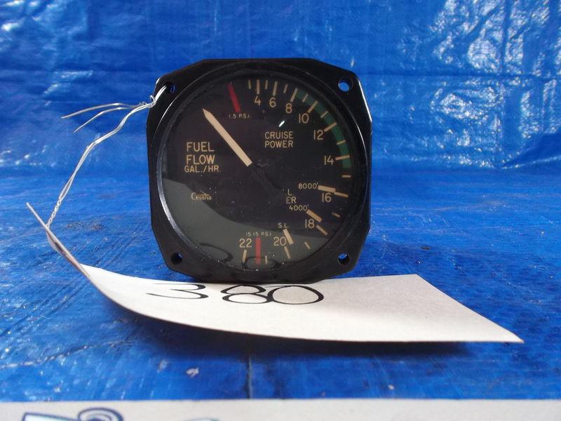 Cessna Fuel Flow Gauge PN 22-869 GUARANTEED TO WORK- TESTED, US $74.99, image 2