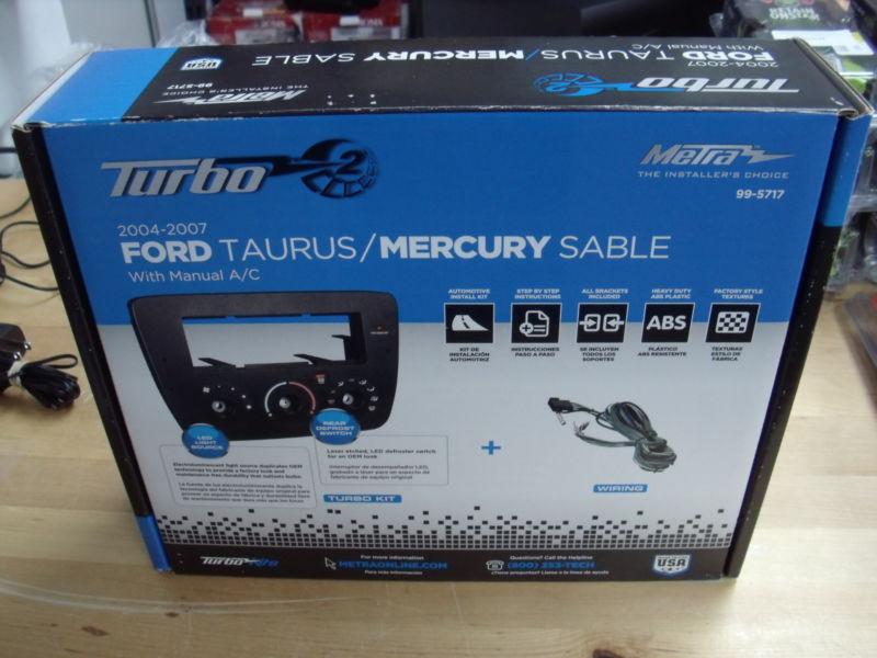 Metra ford mercury installation kit 99-5717 turbo 2 ford taurus & sable 2004-07