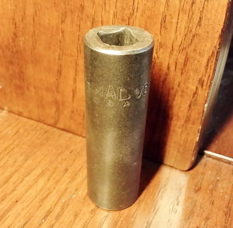 Mac tools deep impact socket 1/2" drive 11/16, 6 point vdp226r