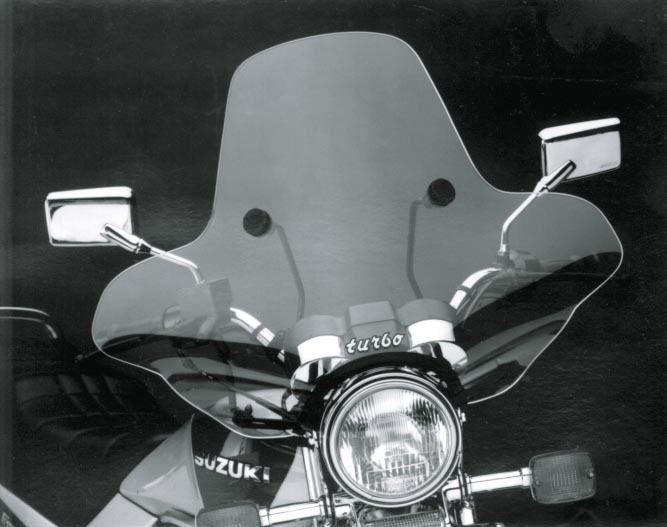 Slipstreamer turbo s-05 windshield - clear  s-05