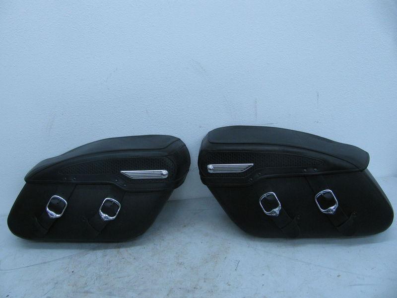 Buy HarleyDavidson Hard Leather Saddlebags Touring Road King Classic