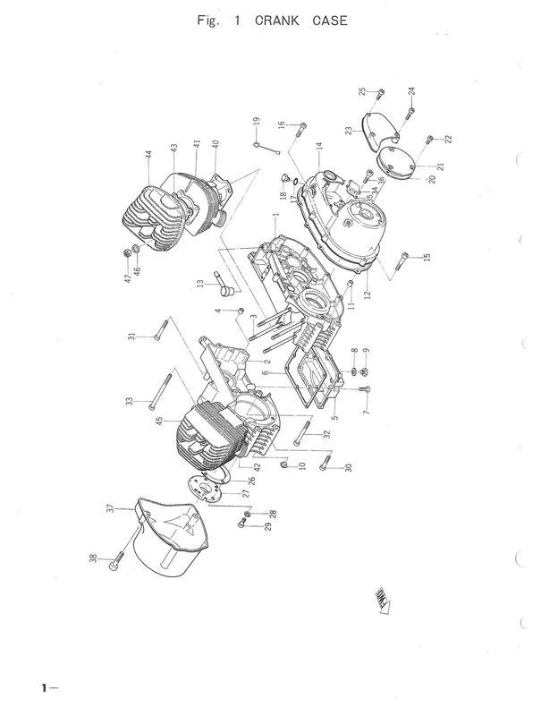 Buy YAMAHA Parts Manual TD1 TD1B TD1B 1965 1966 Replacement Spares