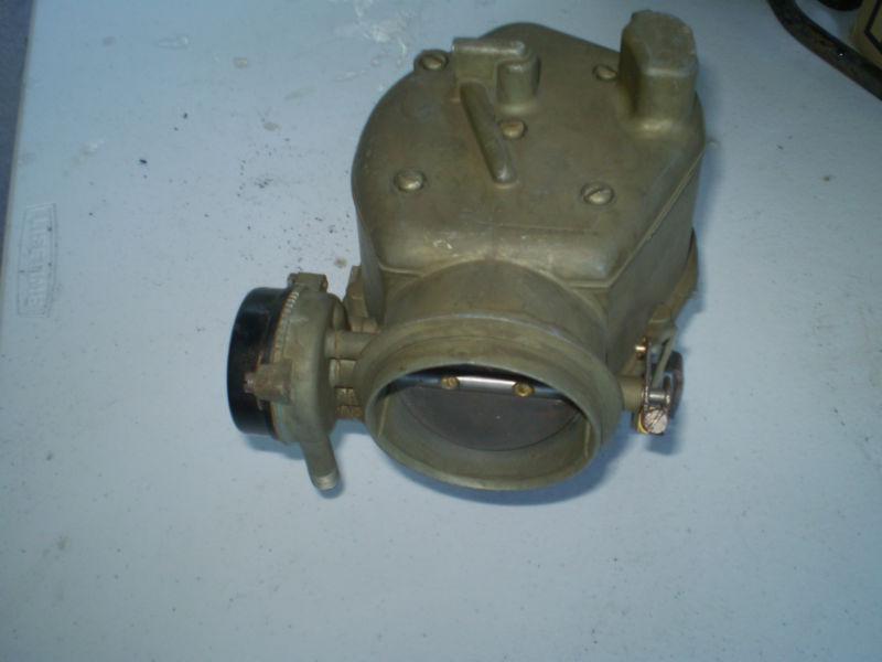 1951 mercury 2 barrel carburetor in box rare find 'me-752bx