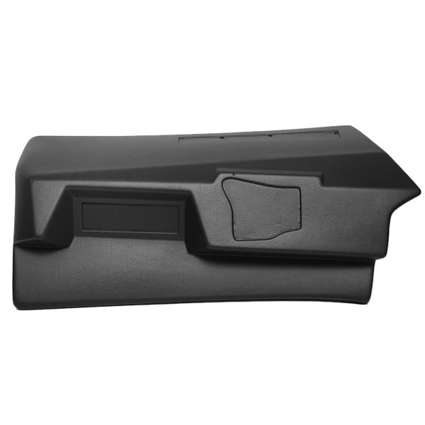 Malibu 5431008 black 28 1/2 x 13 1/2 inch vinyl / plastic boat shifter panel