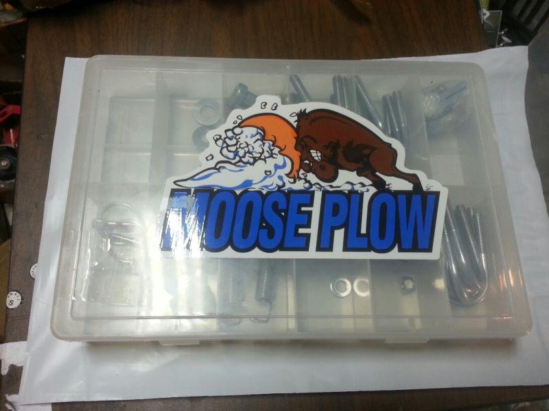 New moose plow snow plow replacement hardware kit 2500 4501-0073 atv utv mule