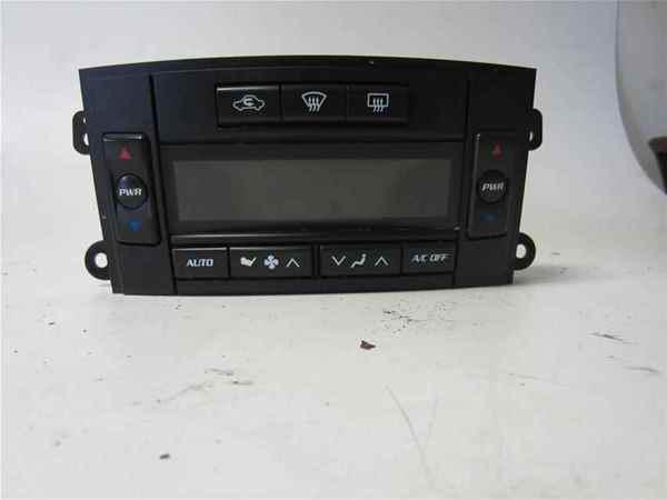 03 04 cadillac cts heater & ac control unit oem lkq