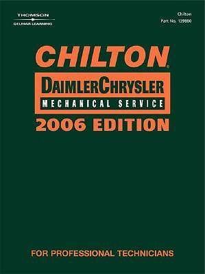 Chiltons 130600 2006 gm mechanical service manual