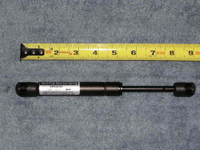 8.2" 60# nitro-prop gas strut shock hood door tool toy job box lid lift rod 8"