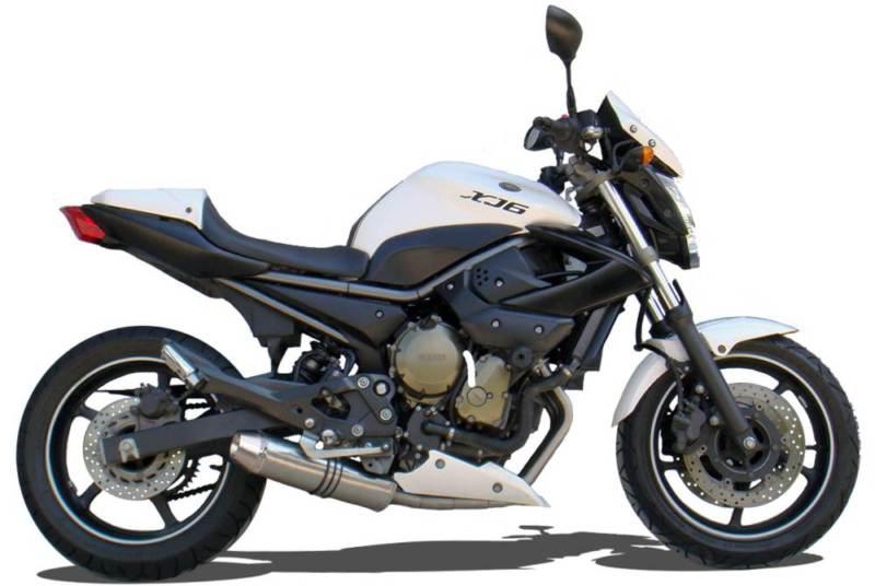 Yamaha xj6 09-13 ixrace exhaust full system with xpure slipon muffler can