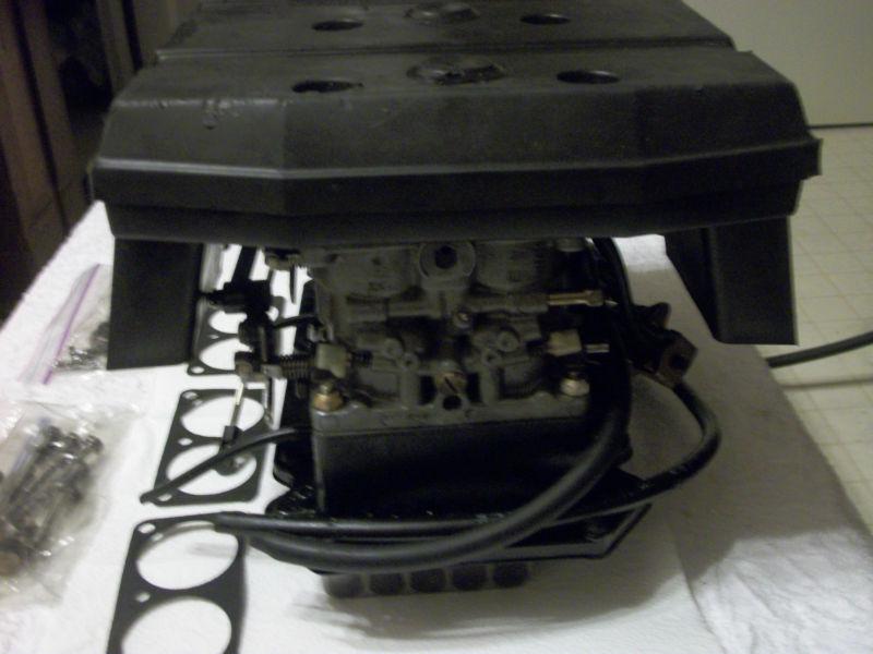 Purchase 150 Mercury Outboard Reed Block & carbs & Attenuator complete