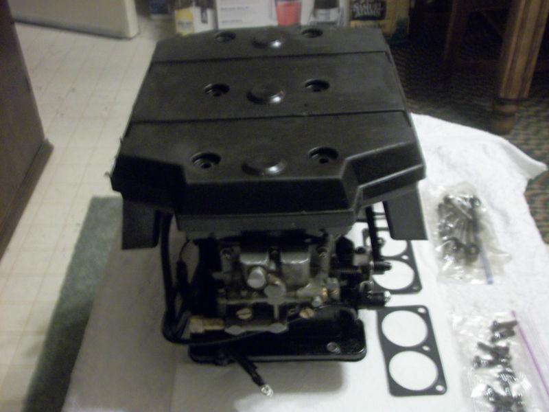 Purchase 150 Mercury Outboard Reed Block & carbs & Attenuator complete