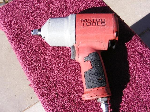 Matco *near mint!* 1/2" drive mt1769qa super duty "quiet" impact wrench!