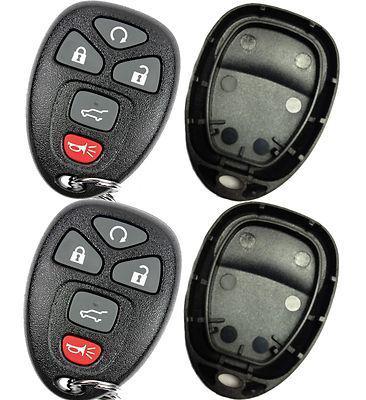 Two new gm remote start key fob case and pads
