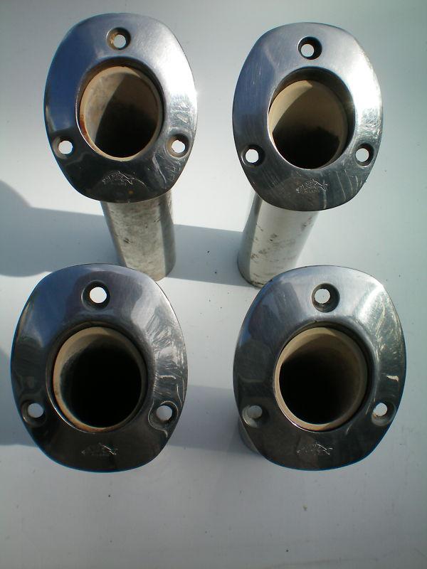 Rod holders  lees of miami 30 deg lot of 4.   nr!!