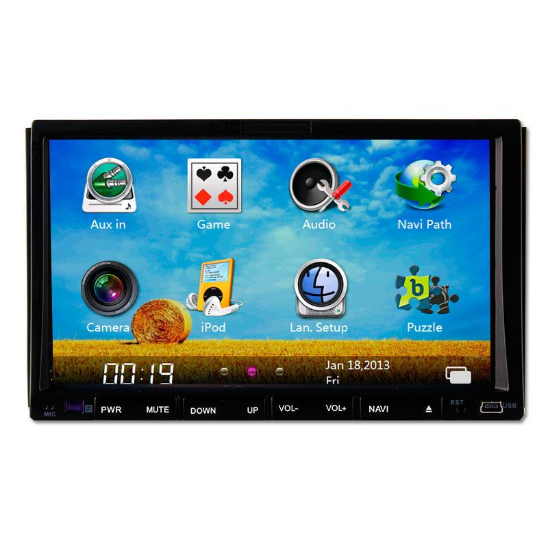 Versio touch screen double din car dvd stereo radio