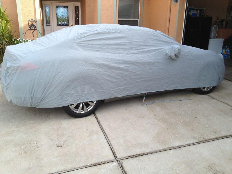 Infiniti m37/m56 car cover with mirror pockets and strap 2011 2012 2013