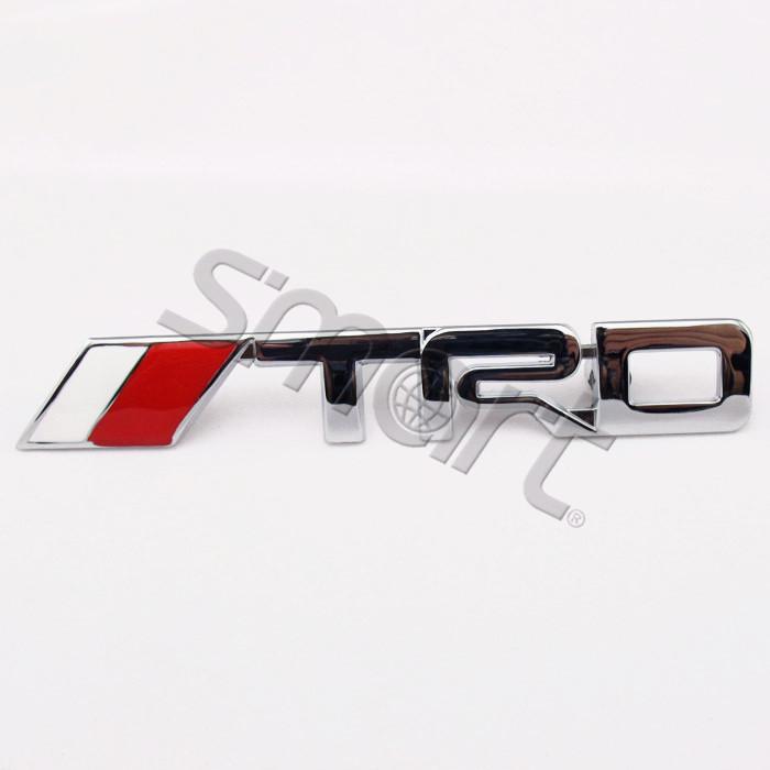 Racing Toyota Chrome TRD Emblem Hood Grille Badge COROLLA CELICA SUPRA YARIS JDM, US $1.50, image 4