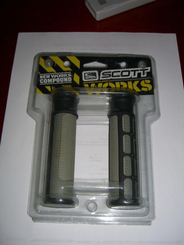 Scott usa comp ii grip for atv, rubber/gel