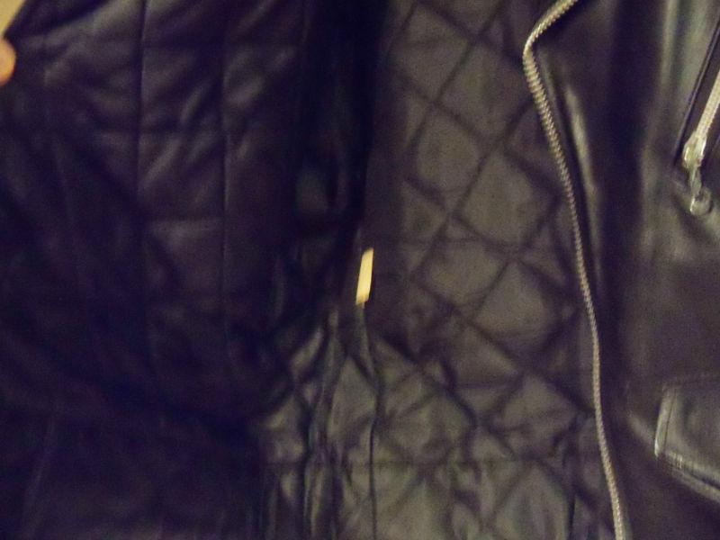Schott Leather Motorcycle Jacket 1980's Size 44 Nice Condition, US $180.00, image 3