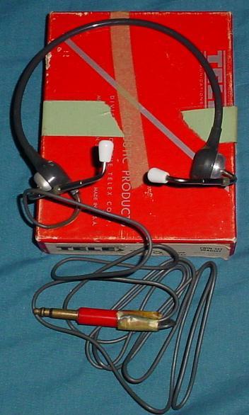 Telex htx-2 aircraft twin headset light weight 1000 ohms. have wt various plugs