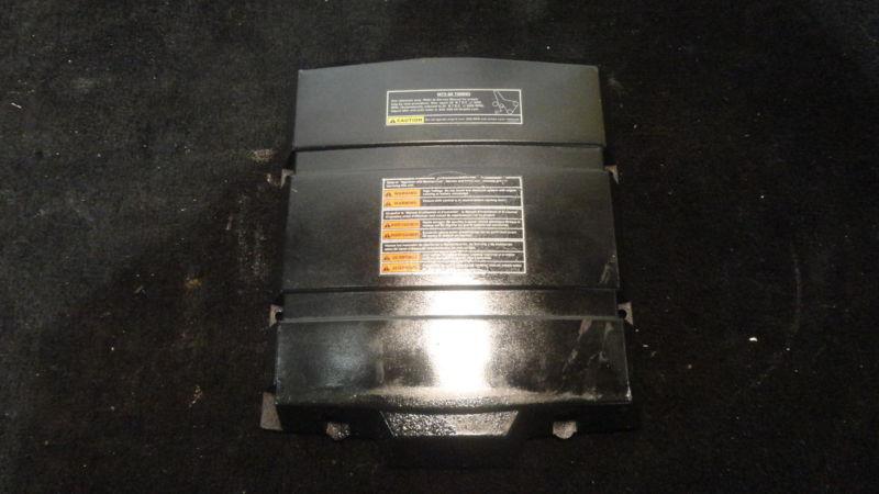 Used attenuator cover assy #42969t for 2002 mercury 90hp 3 cyl outboard motor 
