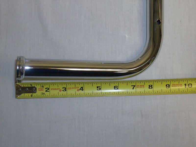 YAMAHA HARD LEATHER CHROME SIDEBAG SADDLEBAG GUARDS ROADLINER STRATOLINER, US $202.95, image 5