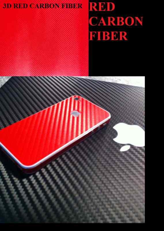 59 " x  59" carbon fiber red vinyl wrap grade  3d professional cf red