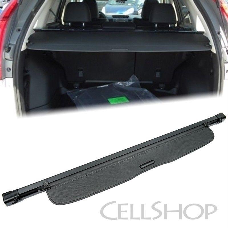 2012-2013 honda crv car seat back trunk rear cargo cover luggage shielding black