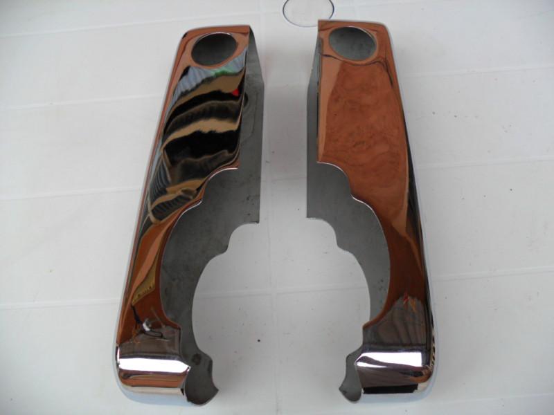 VW GROOVED OR RIBBED REAR BUMPER GUARDS BARNDOOR SPLIT BUS BULLI SAMBA, US $100.00, image 3