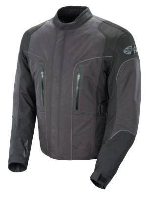 Joe rocket alter ego mens motorcycle riding jacket gray black xl  water proof